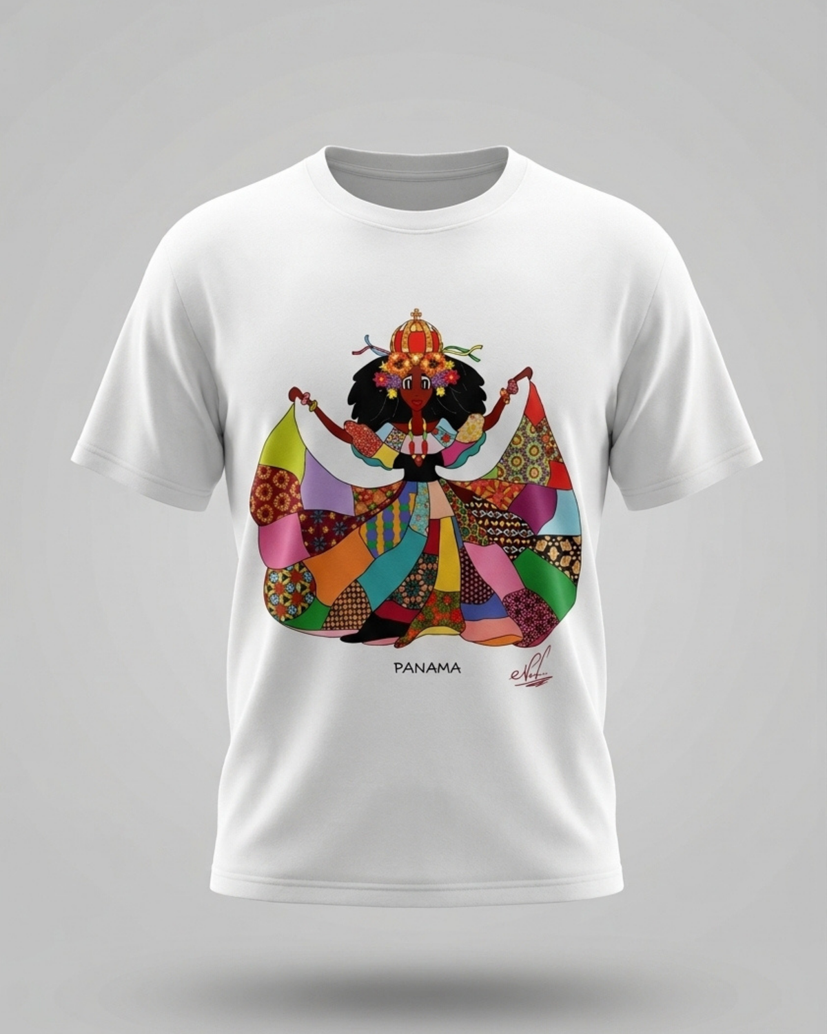 T-shirt Afro Panameño