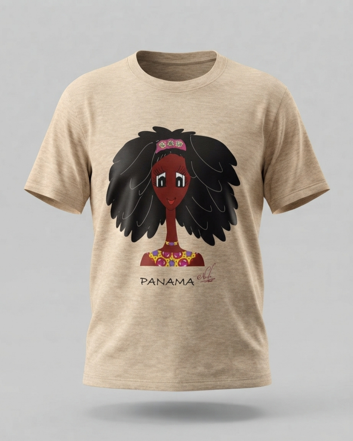Afro T-shirt nueva