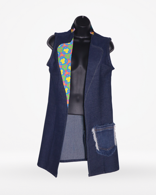 Chaleco de Denim DC-2