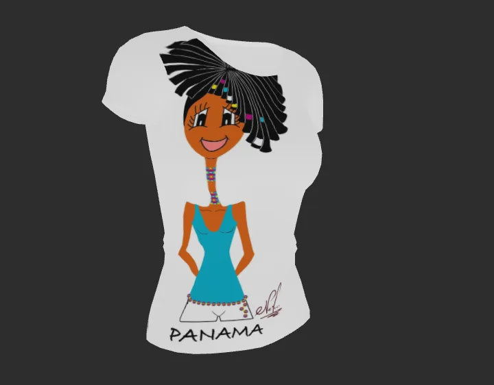 T-shirt Afro Panameño